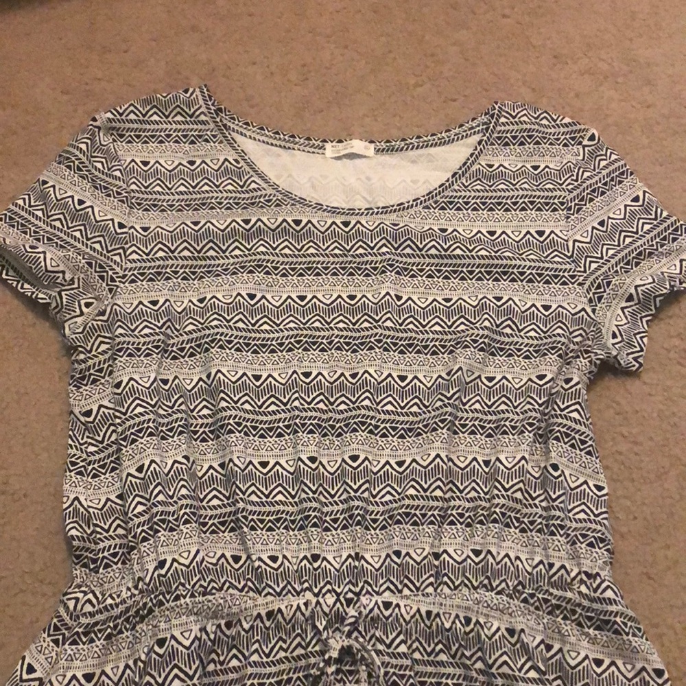 NET Short Sleeve Dress - Picture 4 of 5